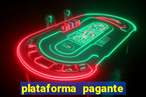 plataforma pagante fortune tiger