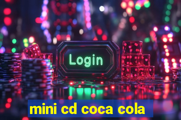 mini cd coca cola