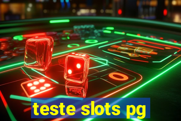 teste slots pg