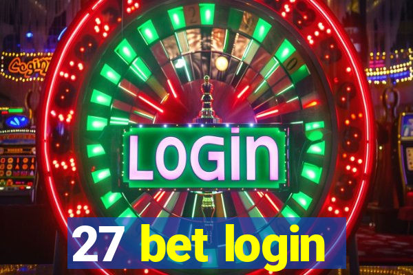 27 bet login