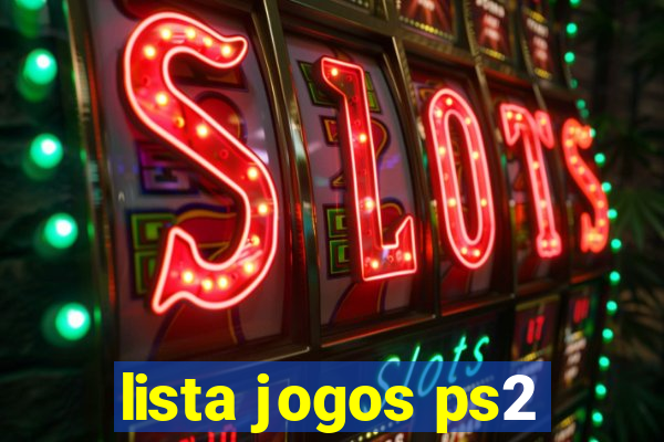 lista jogos ps2