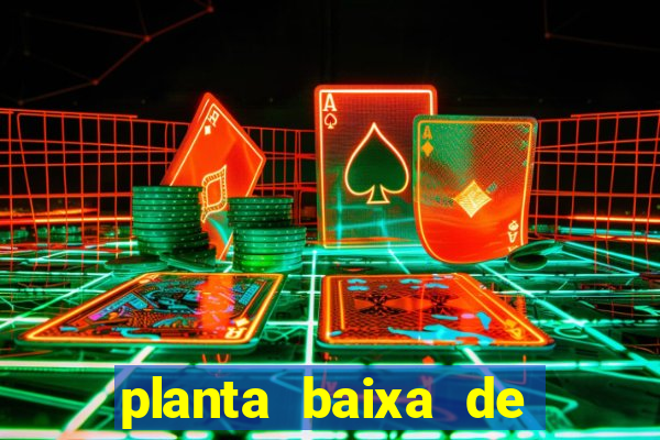 planta baixa de campo de futebol society