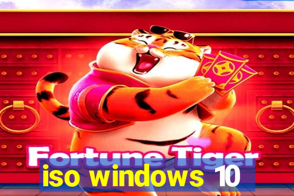 iso windows 10