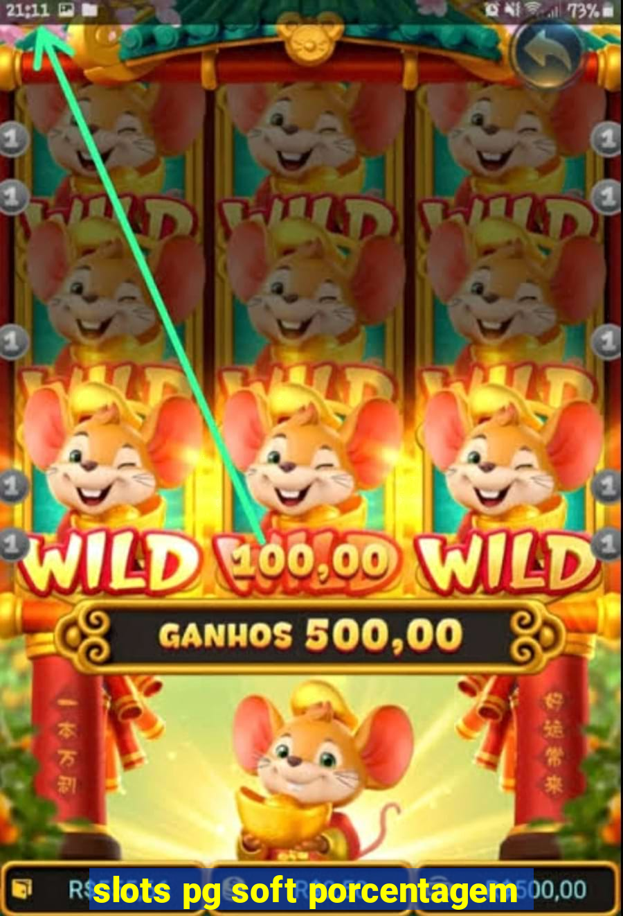 slots pg soft porcentagem