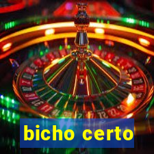 bicho certo