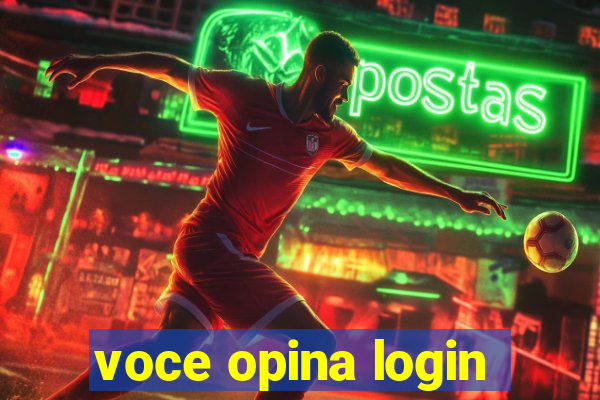 voce opina login