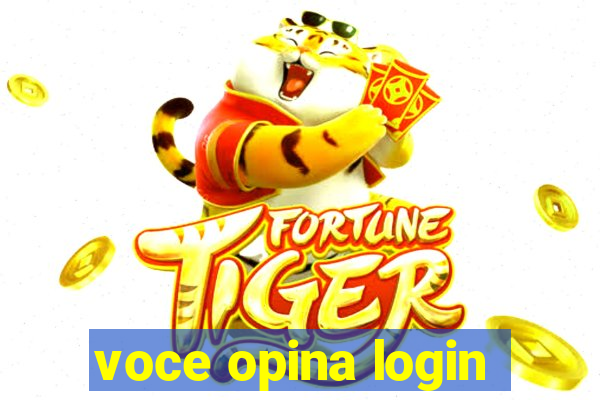 voce opina login