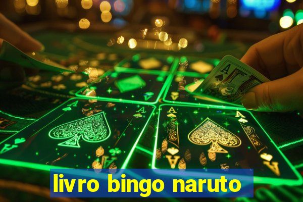 livro bingo naruto