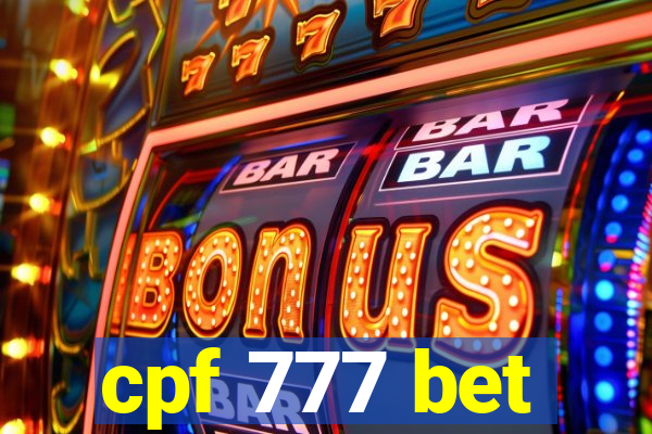 cpf 777 bet