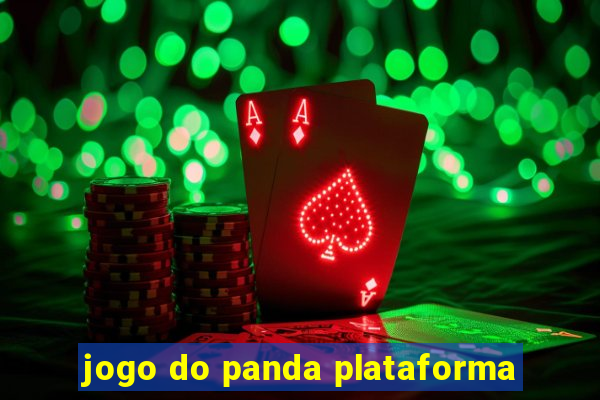 jogo do panda plataforma