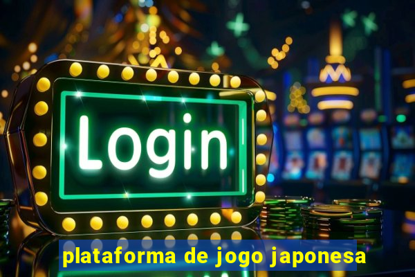 plataforma de jogo japonesa