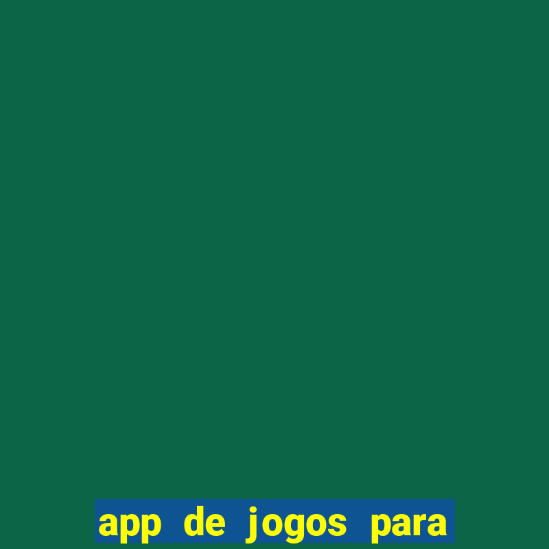 app de jogos para ganhar dinheiro no pix