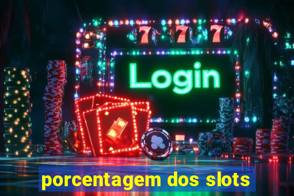 porcentagem dos slots