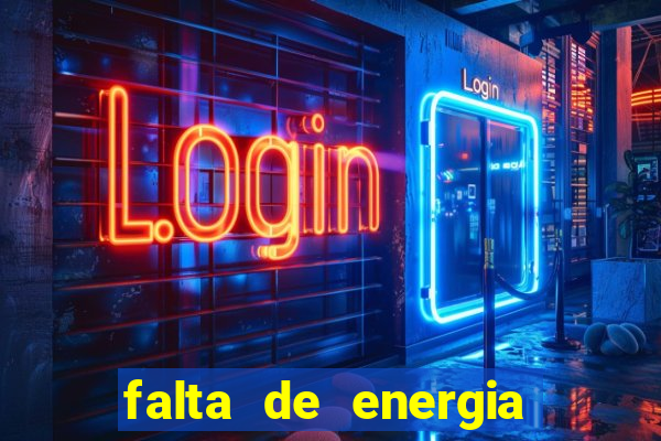 falta de energia em caucaia