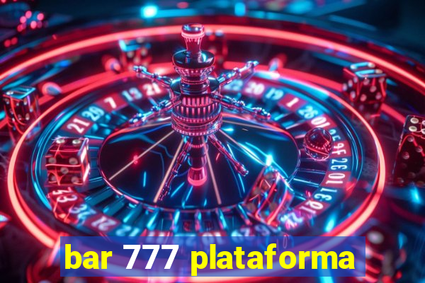 bar 777 plataforma