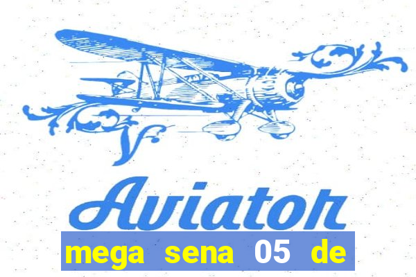 mega sena 05 de julho de 1988