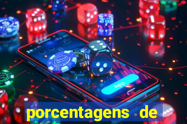 porcentagens de jogos pagantes