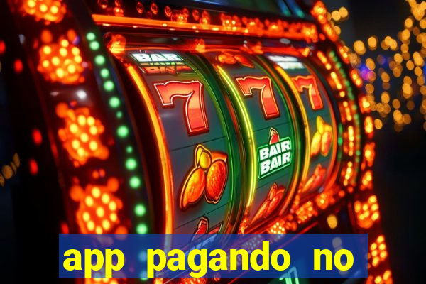 app pagando no cadastro via pix