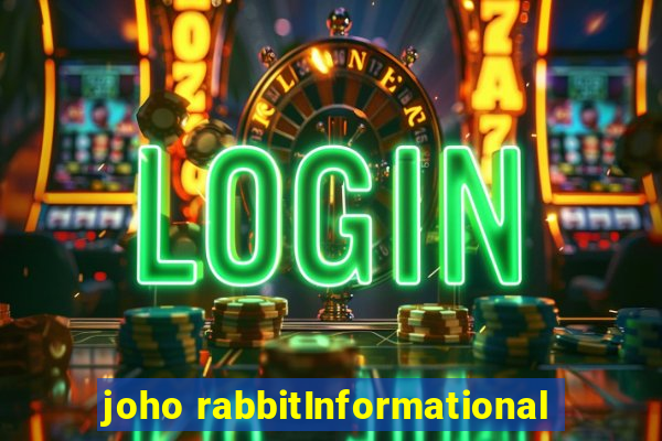 joho rabbitInformational