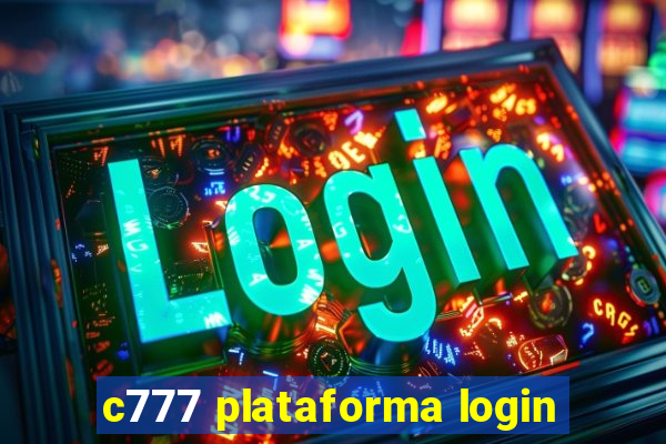 c777 plataforma login