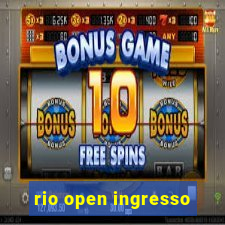 rio open ingresso