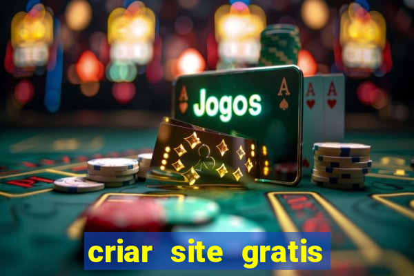 criar site gratis de jogos