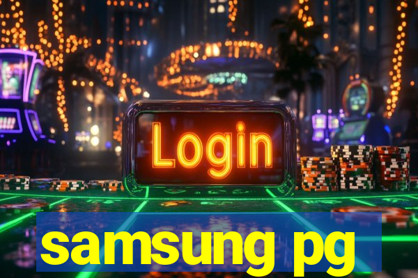 samsung pg