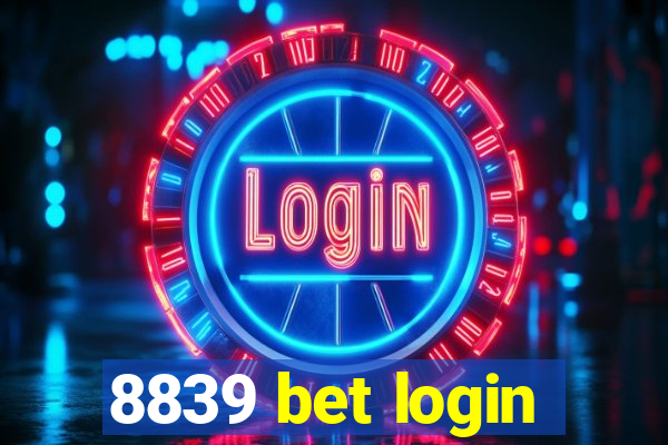 8839 bet login