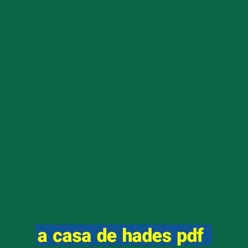 a casa de hades pdf