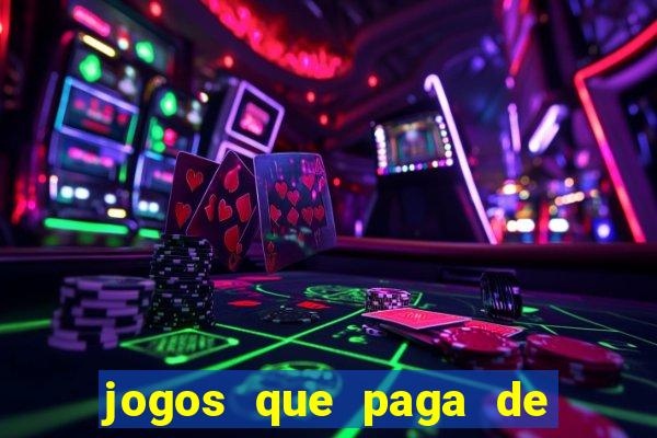 jogos que paga de verdade via pix