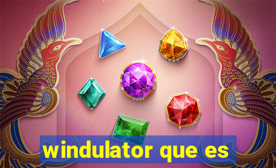 windulator que es