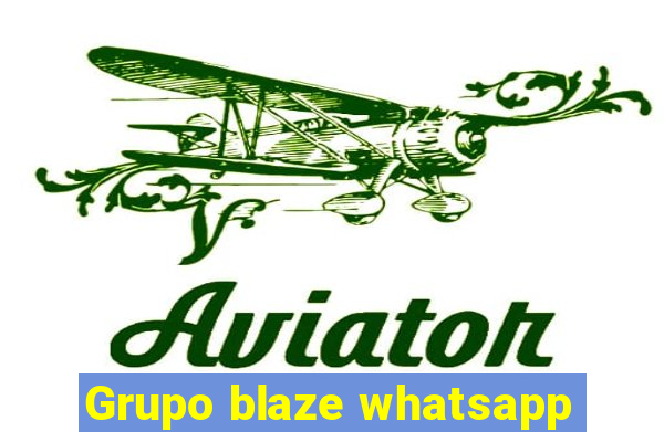 Grupo blaze whatsapp