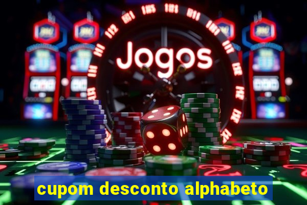 cupom desconto alphabeto