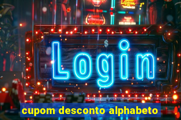 cupom desconto alphabeto