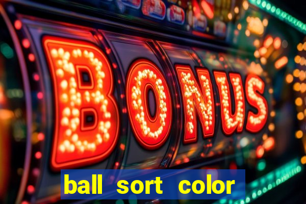 ball sort color water puzzle