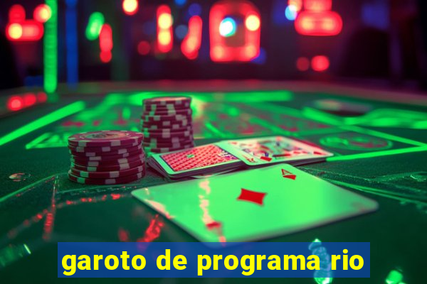 garoto de programa rio