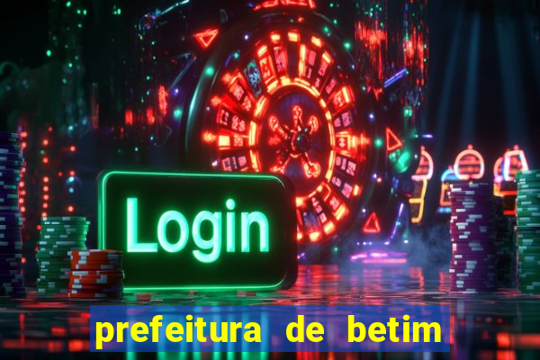 prefeitura de betim - contracheque online