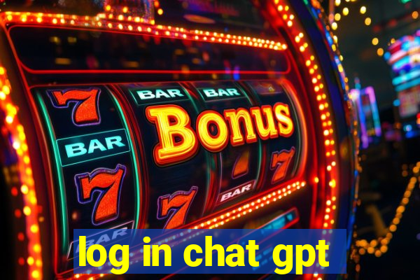 log in chat gpt